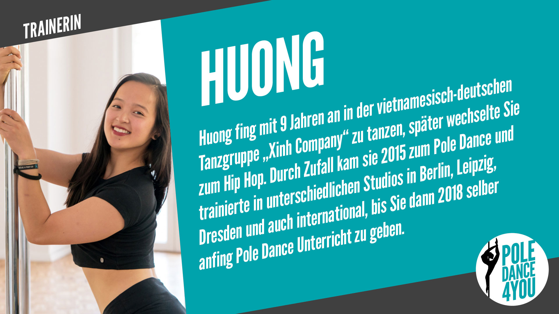 Pole Dance Trainerin Huong